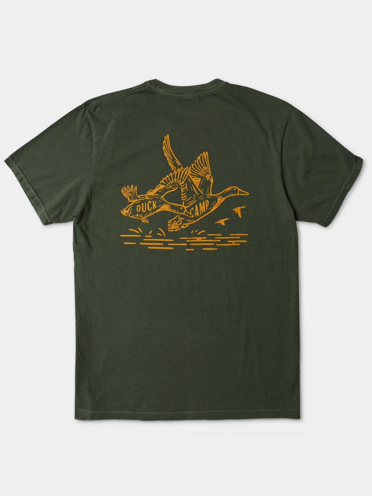 Flight of the Mallards T-Shirt- Moss